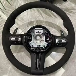 Volante Deportivo M para Automóvil, Compatible con <span class=keywords><strong>BMW</strong></span> F30 F10 F31 F20 E90 <span class=keywords><strong>Serie</strong></span> 3 <span class=keywords><strong>Serie</strong></span> 5, Accesorios <span class=keywords><strong>de</strong></span> Cuero para Automóvil, Repuestos Internos - Product Image 3