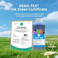 Tinta DTF GOOSAM 1000ML CMYK Putih untuk Printer Epson I3200 Xp600 1390 4720 Dx5 L1800, Transfer Panas untuk Pencetakan Tekstil