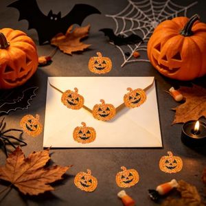 Etiquetas Láser de Calabaza de Halloween de Fabricantes para Celebraciones Festivas, Decoraciones de Fiestas y Pegatinas de Sellado - Product Image 3