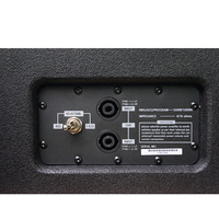 Altavoz Line Array Activo H1 de 8 Pulgadas, 500W, 65Hz-19.7kHz, Negro, para Escenarios, Bodas al Aire Libre, Actuaciones Profesionales, con Control Remoto