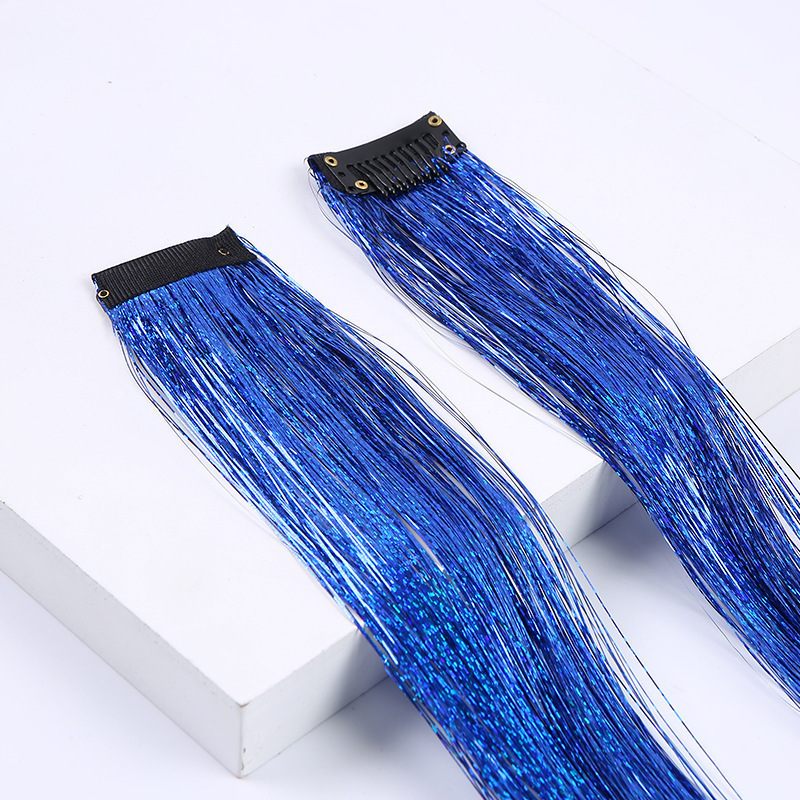 Juego de cableado con clip Bb y alambre dorado [azul zafiro] de 60 cm.