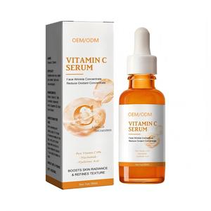 Suero Facial con Vitamina <span class=keywords><strong>C</strong></span> Pura y Aloe Vera, con Ácido Hialurónico B3, B5, C12-30ml, Humectante Nutritivo Antiarrugas - Product Image 2