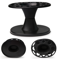 Großhandel Professional Salon Tool Haar bürsten halter Kunststoff Runde Haar bürste Kamm Display halter für Home Salon verwendet