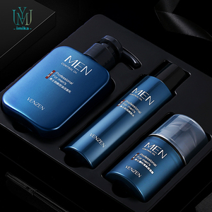 Ensemble de soins de la peau nettoyant <span class=keywords><strong>pour</strong></span> <span class=keywords><strong>le</strong></span> <span class=keywords><strong>visage</strong></span> rafraîchissant à l'huile Crème, <span class=keywords><strong>lotion</strong></span> et <span class=keywords><strong>tonique</strong></span> hydratante <span class=keywords><strong>pour</strong></span> peau forte <span class=keywords><strong>pour</strong></span> hommes - Product Image 4