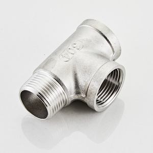 ข้อต่อท่อสแตนเลส Ruibang 304DN8 เกลียวใน-นอก ทนทานต่อการกัดกร่อน - Product Image 3