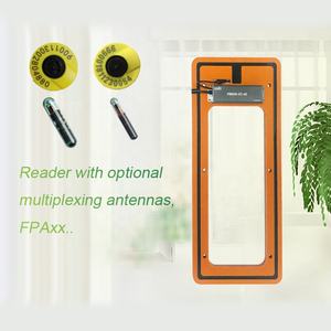 Lector de etiquetas de oreja de antena ISO11784/5 HDX FDXB ganado de largo alcance Panel grande RFID cerdo ganado <span class=keywords><strong>vaca</strong></span> granja cría lechera caminar pasado - Product Image 3