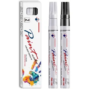 Medium Tip Waterproof Permanent Paint Marker Pens for Art projects Rock Painting Ceramic Glass Metal Oil Based Marker Pen