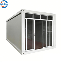 WinFair China House Maison moderne de 20 pieds, préfabriquée, modulaire, en conteneurs, maisons portables, villa de luxe, Liban Dalal