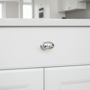 Kenop Lemari Furnitur Seng Gaya Modern dengan Lapisan Nikel Poles Amerika, Gagang Pintu Kabinet Dapur, Kenop Lemari Kamar Tidur Villa - Product Image 6