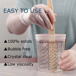 Giá của đóng gói nhựa gỗ rezin nhựa Epoxy UV kháng và chất làm cứng 2 :1 recina epoxica - Product Image 2