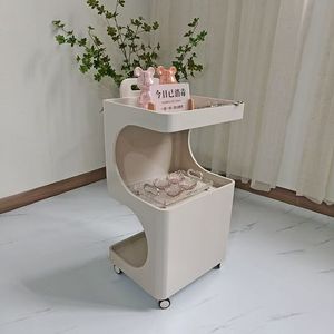 Chariot de Salon de Beauté Moderne de Luxe Léger et Tendance, Chariot à Outils de Forme Spéciale pour la Vente en Gros - Product Image 4