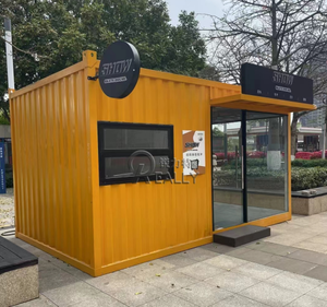 Kiosk Coffee Shop <strong>House</strong> Shopping Mall Coffee Bar New Design Mobile Restaurant/Flower Shop/Workoffice - Product Image 2