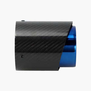 Punta de Escape de Fibra de Carbono Azul Quemado Compatible con <span class=keywords><strong>Mini</strong></span> <span class=keywords><strong>Cooper</strong></span> R55 R56 R57 R58 R59 R60 R61 F54 F55 F56 F57 F60 - Product Image 2