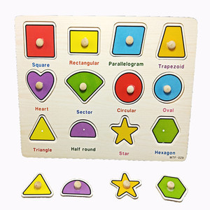Jouets éducatifs pour bébés, puzzles <span class=keywords><strong>de</strong></span> nombres Montessori <span class=keywords><strong>de</strong></span> dessin animé, jouets à saisir à la main, puzzles Tangram, puzzles en bois à chevilles - Product Image 6