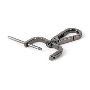 Hebilla de clip metálica para bolsos, hebilla duradera para correa de hombro, para bolsos Hy 1005 - Product Image 1