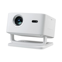 Projecteur Home Cinéma Portable X4AR Android 14 1080P avec Décodage, 300 Lumens, Lentille à Mise au Point Automatique, Lampe LED, Sac et Accessoires Inclus