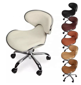 Fashion Beauty Salon Stool <b>Adjustable</b> Rotating Barber Styling Chair Hair Salon Stool With Wheels - Product Image 5