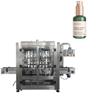 10 Heads Perfume Vial Oral Liquid Filling Machine Peristaltic Pump Filler 50ml Small Bottle Filling Machine