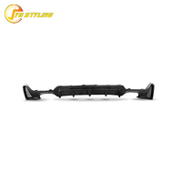 Diffuseur de pare-chocs arrière en fibre de carbone style M Performance pour BMW Série 4 F32 F33 F36 M-Tech à double sortie d'échappement