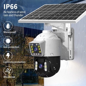 V360PRO กล้องโซลาร์กลางแจ้ง4G ซิมการ์ดพลังงานแสงอาทิตย์ PTZ กล้องรักษาความปลอดภัยพลังงานแสงอาทิตย์1080P ไร้สาย WiFi กล้องเครือข่ายพลังงานแบตเตอรี่ - Product Image 4
