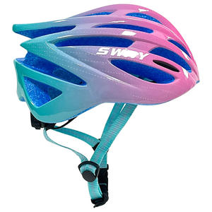 Casco de ciclismo Sway para niños, unisex, ajustable, transpirable, con visera, resistente a impactos, casco de seguridad para bicicletas, monopatines - Product Image 1