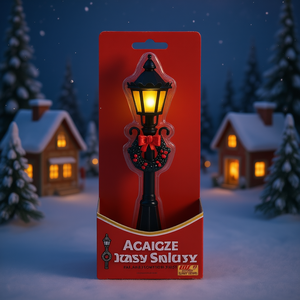 Lampione LED per Villaggio Natalizio, Luce Bianca Calda 2700K per Decorazioni Festive - Product Image 2