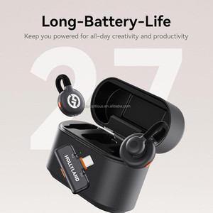 Hollyland Lark M2S Wireless <strong>Microphone</strong> for iPhone Camera <strong>Android</strong> PC Noise Cancellation <strong>Microphone</strong> for Photography <strong>Vlog</strong> Interview - Product Image 2