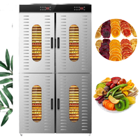 80 TRAYS Commerciële Voedseldroger voor Fruit en Groente, Industriële Dehydrator, Vleesdroogoven