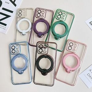 Soporte magnético chapado transparente a prueba de golpes funda de teléfono de parachoques para 14 <span class=keywords><strong>Poco</strong></span> <span class=keywords><strong>X5Pro</strong></span> X3 NFC para Redmi Note 12 11 Pro Mi 14 13 Pro - Product Image 6