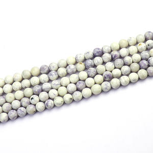 Perline in Pietra Naturale di Alta Qualità, Diaspro Viola <span class=keywords><strong>Tiffany</strong></span> per Creazione di Gioielli Fai-da-Te, Bracciali e Collane, 6mm 8mm 10mm - Product Image 3