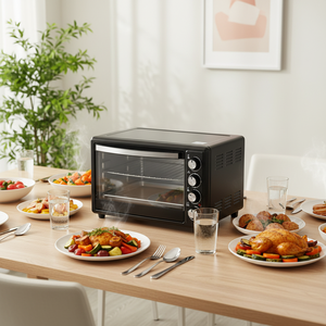 Horno Multifuncional de Gran Capacidad de 60L, Estándar US/EU, para Aplicaciones de Horneado Doméstico, Eléctrico de Sobremesa, Venta al Por Mayor 2026 - Product Image 1