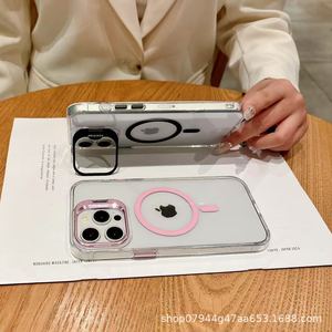 Custodia per <span class=keywords><strong>iPhone</strong></span> 17 16 15 Pro Max all'ingrosso, di lusso, trasparente, <span class=keywords><strong>con</strong></span> supporto in metallo per obiettivo, antiurto, direttamente dalla fabbrica - Product Image 3