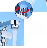 Robinet de salle de bain moderne à poignée unique en chrome poli pour montage mural Baignoire en cuivre