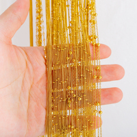 12 pièces chaîne en acier inoxydable plusieurs Types chaîne à maillons bricolage chaînes colliers pour la fabrication de bijoux à bricoler soi-même accessoires de mode Chokers