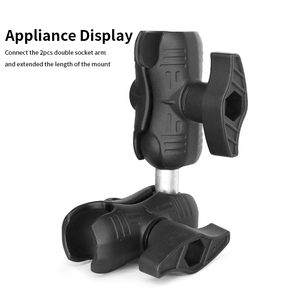 VINmounts Adaptador de Bola de Extensión Compuesta con Brazo de Montaje de Doble Bola Estándar Industrial de 2.25 Pulgadas, VIN-D-007 - Product Image 4
