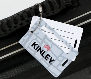 Étiquettes de sac de valise en PVC en plastique dur personnalisées de haute qualité - Product Image 2