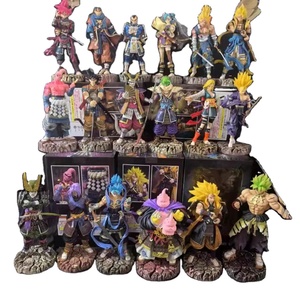 Figuras <span class=keywords><strong>de</strong></span> <span class=keywords><strong>Dragon</strong></span> <span class=keywords><strong>Ball</strong></span> Estilo Samurái, Vegeta, Goku, Piccolo, Gohan, <span class=keywords><strong>Broly</strong></span>, Estatuas <span class=keywords><strong>de</strong></span> Anime Coleccionables, Modelo <span class=keywords><strong>de</strong></span> PVC para Adultos - Product Image 1