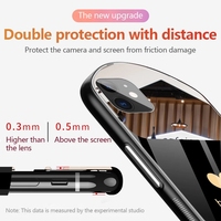 Coque de téléphone mignonne en forme de cœur ovale pour iPhone 12 11 Pro Max XS Max XR X SE 8 7 6, coque arrière en silicone miroir