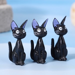 Cartone animato carino Gigi fabbrica di gatti neri capelli lisci creativi sott'acqua ornamento del mondo per piccoli acquari decorazioni di pesci transfrontalieri - Product Image 5