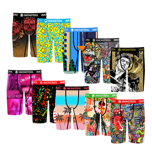 Soldes Chaudes Marque Américaine de Créateur Ethikaes Caleçons Sous-vêtements Grande Taille Sport Imprimé Graphique Homme Boxers Ethikaed - Product Image 1