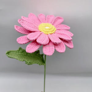 Flor de Crisantemo Africana Hecha a Mano, Tejida a Crochet, de Algodón/Lana Artificial, para Graduación, <span class=keywords><strong>Día</strong></span> <span class=keywords><strong>del</strong></span> <span class=keywords><strong>Padre</strong></span>, <span class=keywords><strong>Día</strong></span> de la Madre, Navidad - Product Image 2
