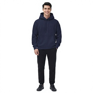 Sweat-shirt à capuche streetwear pour homme avec impression puff, 100% coton, sweat-shirt streetwear brodé, sweat-shirt surdimensionné personnalisé - Product Image 1
