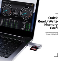 Aksesori komputer promosi, harga terbaik adaptor pembaca kartu memori USB 3.0