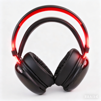 Casque de disco silencieux en gros, disco silencieux à 3 canaux, casque de disco silencieux à LED pour soirée dansante silencieuse