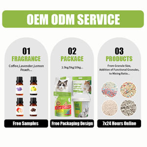 恒洁猫砂批发免费样品豆腐猫砂工厂销售快速结团清洁猫砂100%豆腐猫砂 - Product Image 5