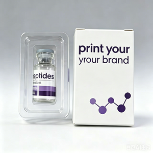 Scatola Personalizzata per Confezione di Fiale da 3ml, 1 o <span class=keywords><strong>2</strong></span> Pezzi, con Etichette e Vassoio in Plastica per Fiale da 2ml - Product Image 2