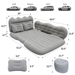 Colchón Inflable para Auto, Ideal para Viajes y Campamentos, Fácil de Limpiar, Compatible con la Mayoría de los Modelos de Autos - Product Image 3