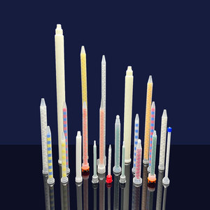 MC13-24/MS13-24 <span class=keywords><strong>Epoxy</strong></span> nhựa Silicone dính tĩnh trộn dịch vụ ép phun PP & POM Vật liệu màu vàng và màu xanh - Product Image 2