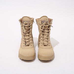 <span class=keywords><strong>Botas</strong></span> de Piel y Goma Impermeables para Entrenamiento al Aire Libre, Camping, Tácticas, para <span class=keywords><strong>Hombre</strong></span>, para Desierto, Selva, Zapatos de Seguridad 2023 - Product Image 3