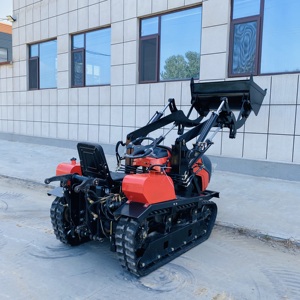 Tractor sobre orugas 50HP 60HP con cubo y excavadoras/25hp 35HP Mini tractores sobre orugas pequeños utilizados para <span class=keywords><strong>campo</strong></span> de arroz y <span class=keywords><strong>campo</strong></span> seco - Product Image 5